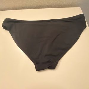 Athleta black bikini bottom
